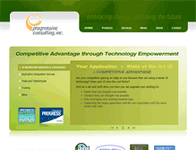 Tablet Screenshot of progressiveconsultinginc.com